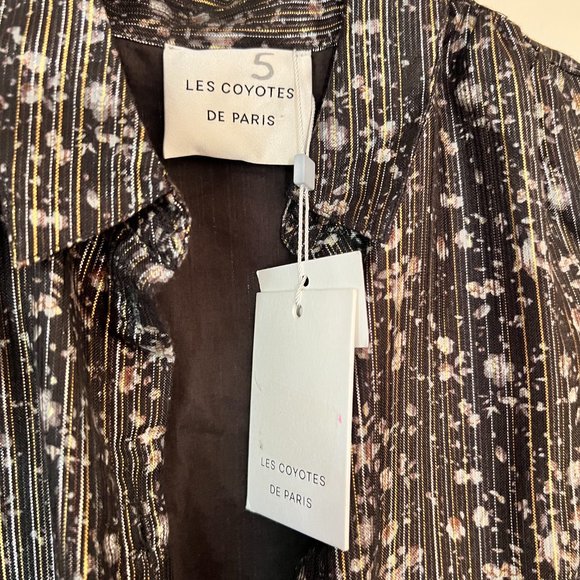 LES COYOTES DE PARIS Printed Knee-Length Dress size 12 - Picture 6 of 12